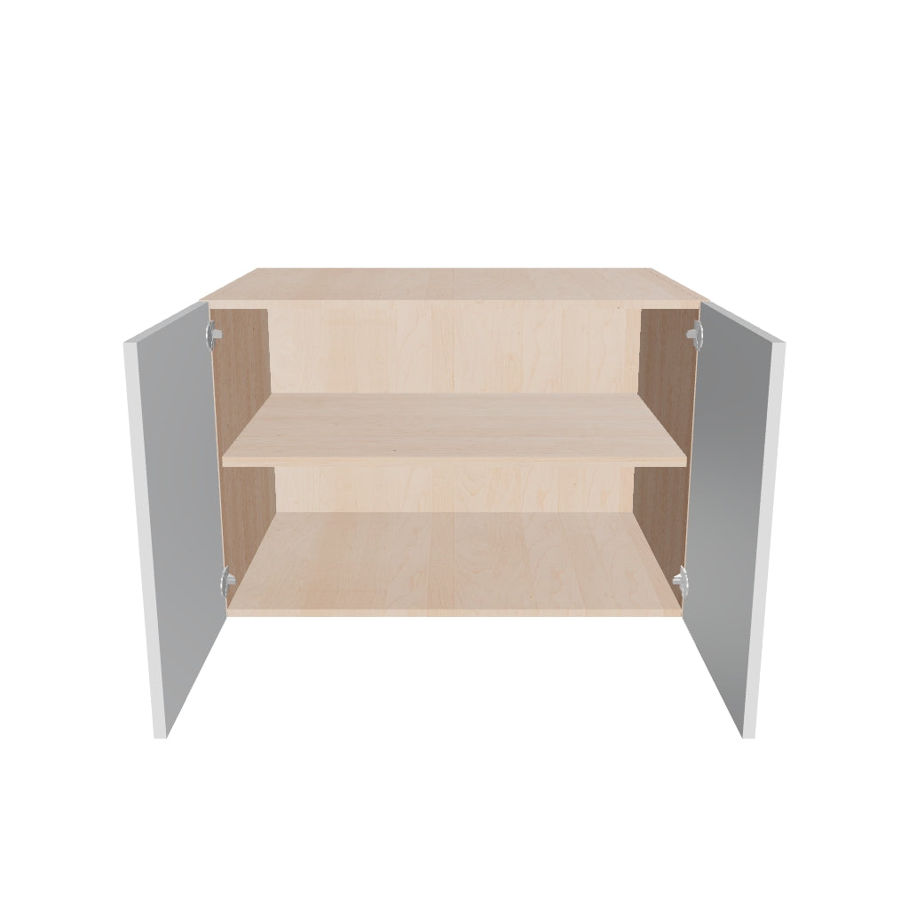 Modernform Cabinet Gloss White 36" W X 24" H X 24" D Double Door Wall Cabinet