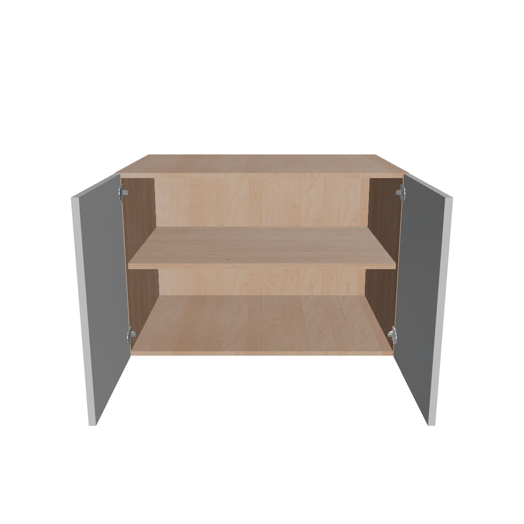 Modernform Cabinet Matte White 36" W X 24" H X 24" D Double Door Wall Cabinet