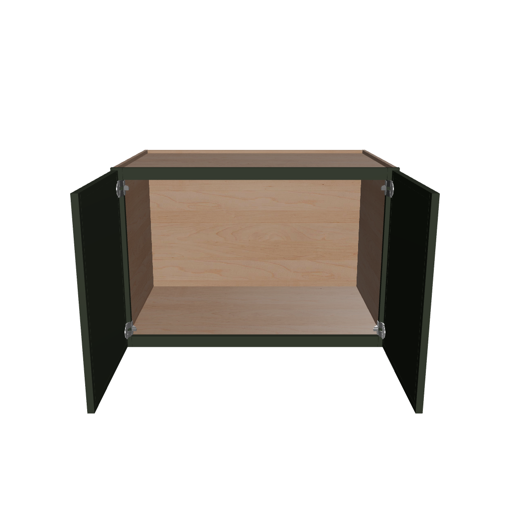 Modernform Cabinet Slim Sage Green 36" W X 24" H X 24" D Double Door Wall Cabinet