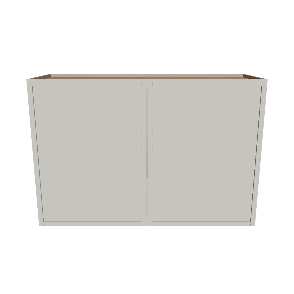 Modernform Cabinet Slim Dove White 36" W X 24" H X 12" D Double Door Wall Cabinet