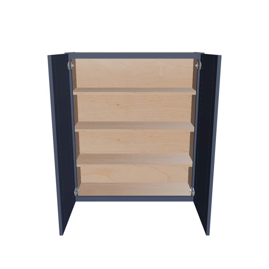 Modernform Cabinet Signature Blue 36" W X 42" H X 12" D Double Door Wall Cabinet
