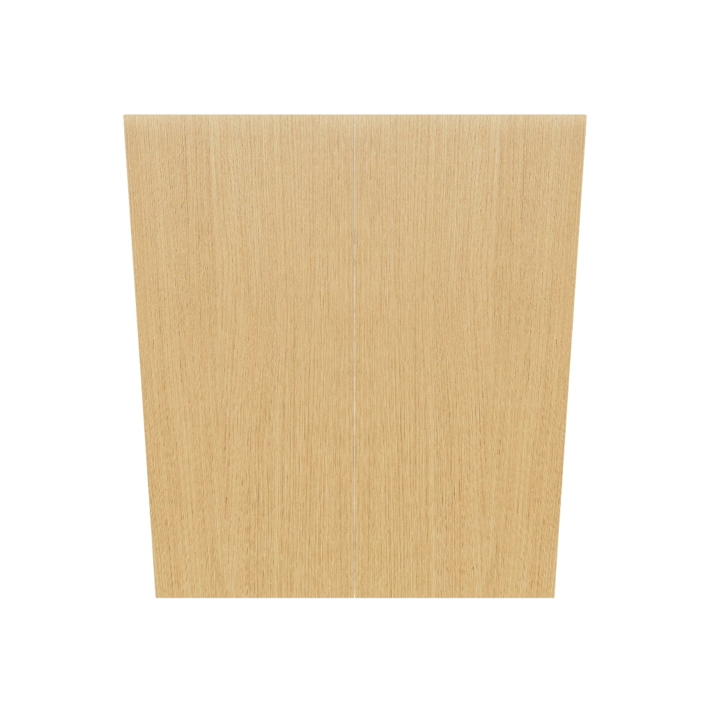 Modernform Cabinet Natural Oak 36" W X 42" H X 12" D Double Door Wall Cabinet
