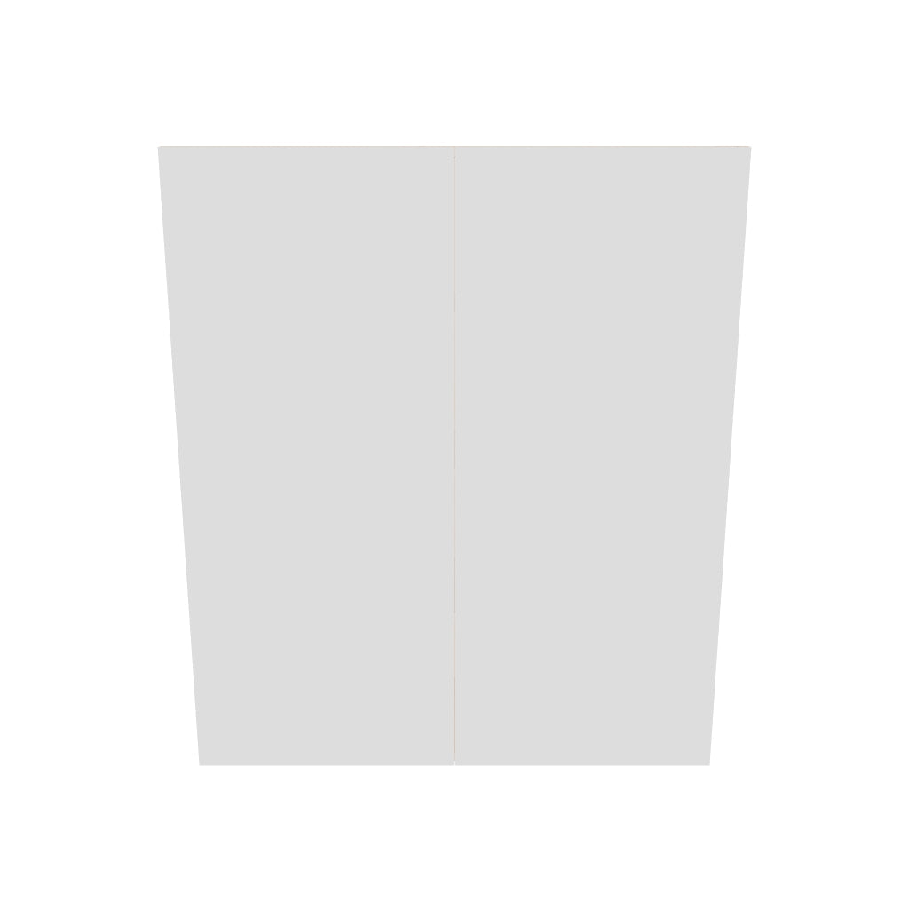 Modernform Cabinet Gloss White 36" W X 42" H X 12" D Double Door Wall Cabinet