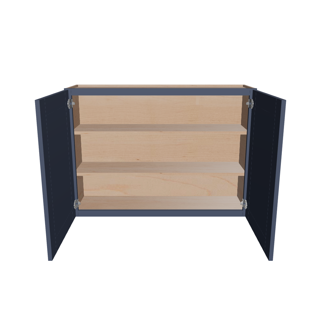Modernform Cabinet Signature Blue 42" W X 30" H X 12" D Double Door Wall Cabinet