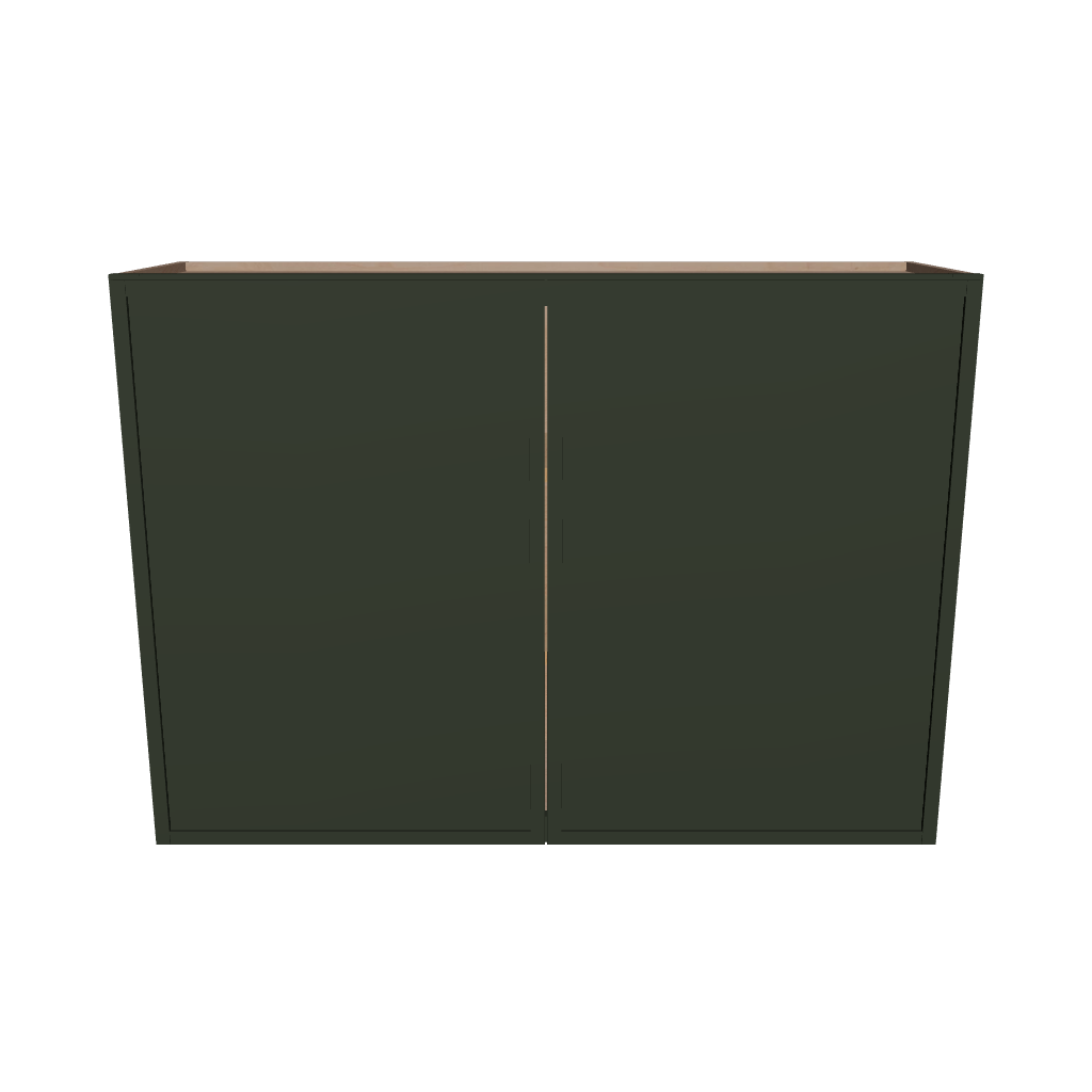Modernform Cabinet Slim Sage Green 42" W X 30" H X 12" D Double Door Wall Cabinet