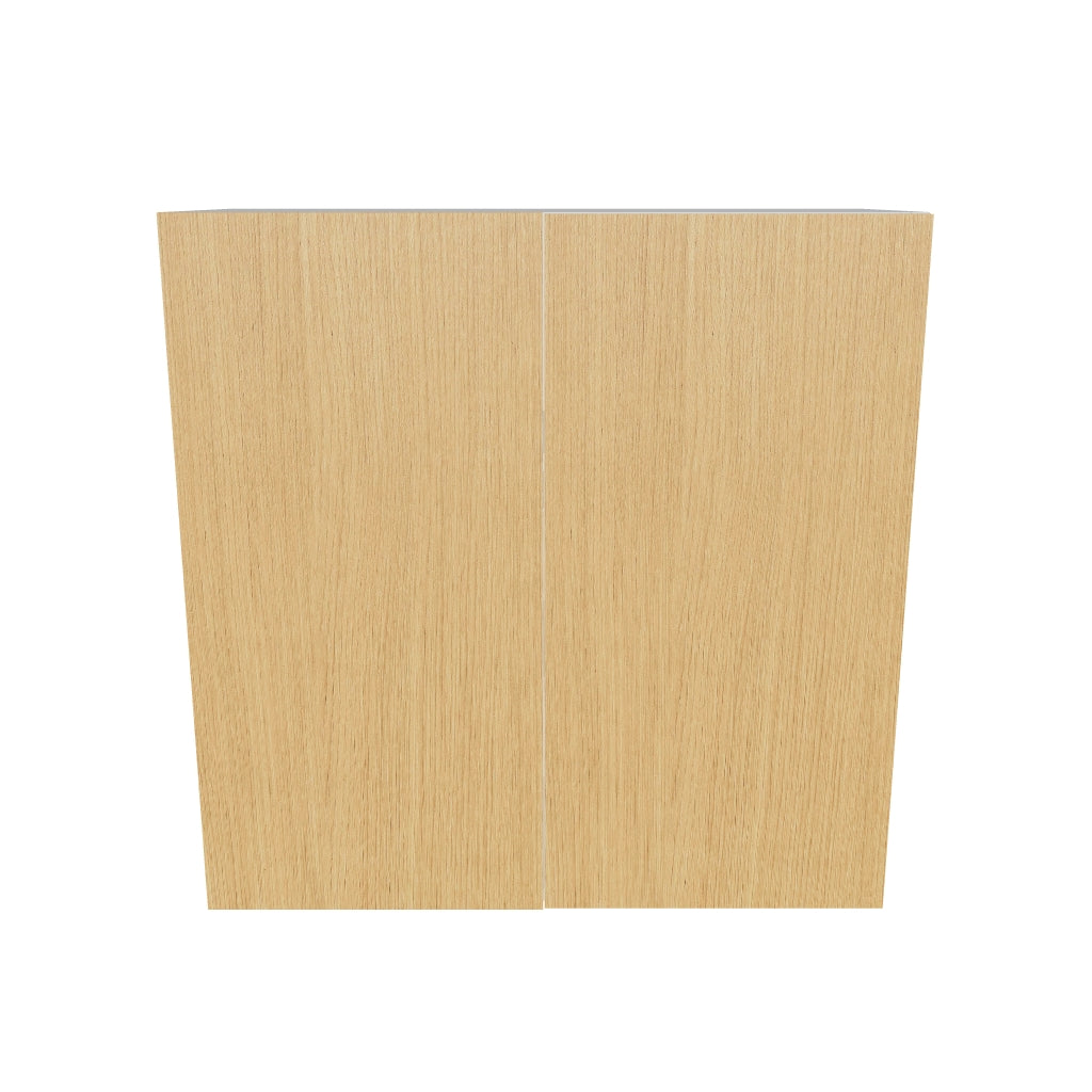 Modernform Cabinet Natural Oak 30" W X 30" H X 12" D Single Door Blind Corner Wall Cabinet