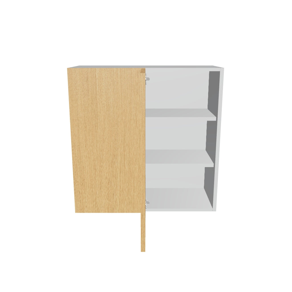 Modernform Cabinet Natural Oak 30" W X 30" H X 12" D Single Door Blind Corner Wall Cabinet