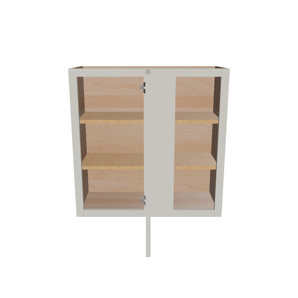 Modernform Cabinet Slim Dove White 30" W X 30" H X 12" D Single Door Blind Corner Wall Cabinet