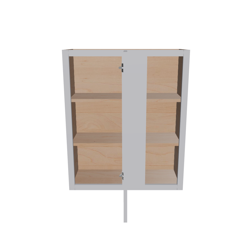 Modernform Cabinet Grey Shaker 30" W X 36" H X 12" D Single Door Blind Corner Wall Cabinet