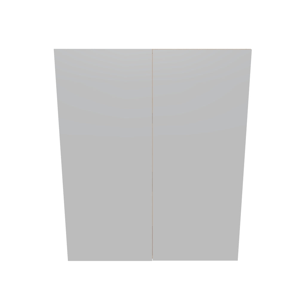 Modernform Cabinet Matte White 30" W X 36" H X 12" D Single Door Blind Corner Wall Cabinet