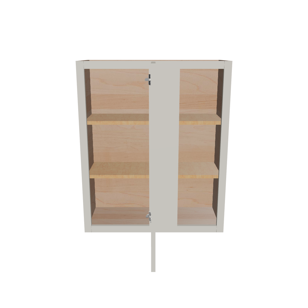 Modernform Cabinet Slim Dove White 30" W X 36" H X 12" D Single Door Blind Corner Wall Cabinet