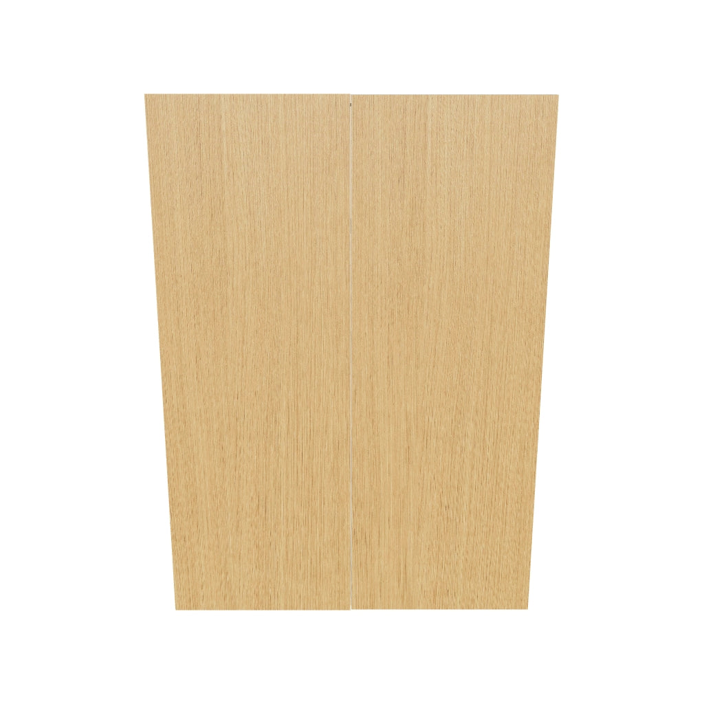 Modernform Cabinet Natural Oak 30" W X 42" H X 12" D Single Door Blind Corner Wall Cabinet