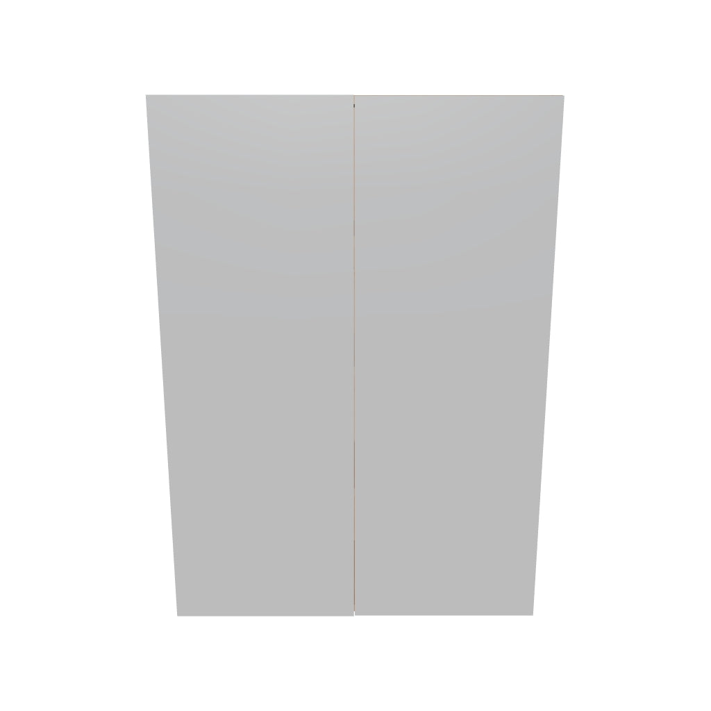 Modernform Cabinet Matte White 30" W X 42" H X 12" D Single Door Blind Corner Wall Cabinet