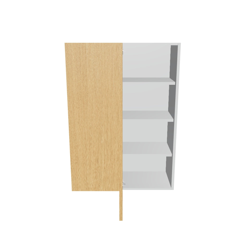 Modernform Cabinet Natural Oak 30" W X 42" H X 12" D Single Door Blind Corner Wall Cabinet