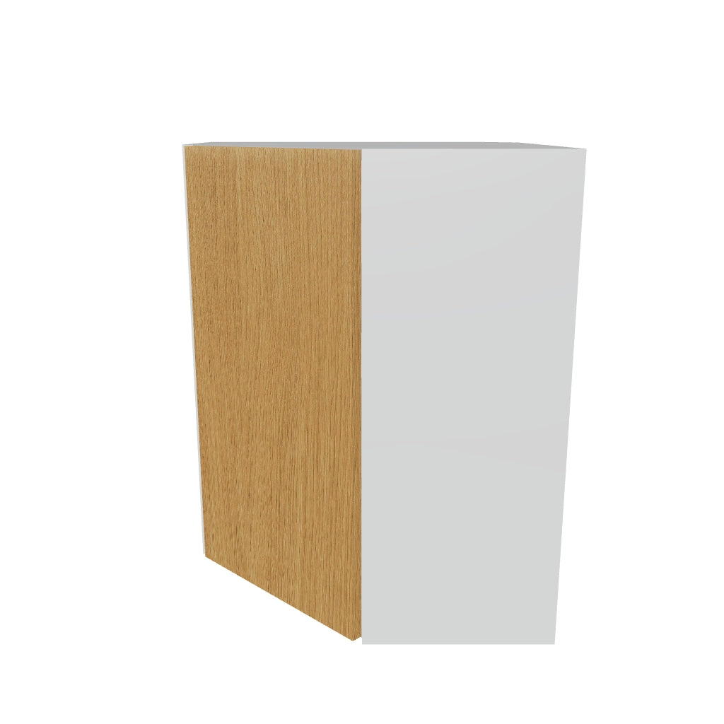 Modernform Cabinet Natural Oak 24" W X 30" H X 12" D Wall Diagonal Corner Cabinet