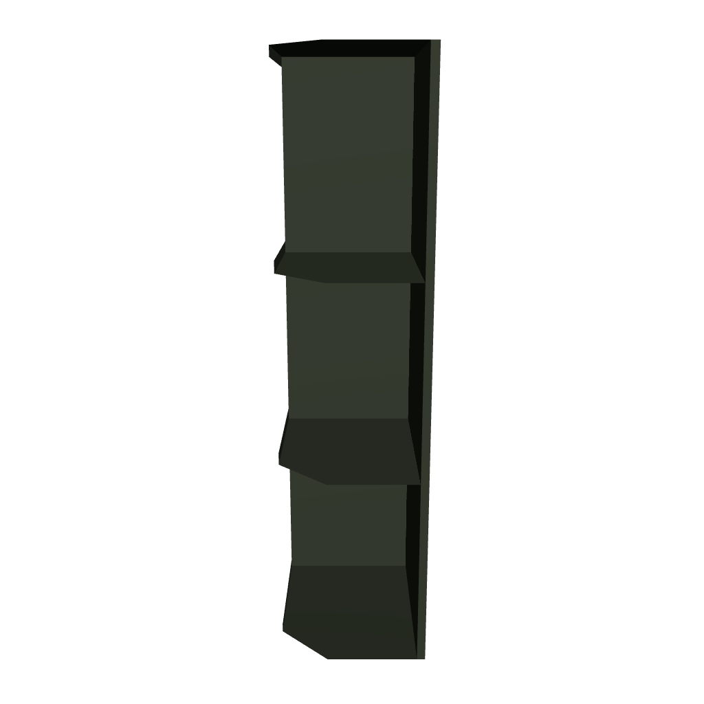 Modernform Cabinet Slim Sage Green 09" W X 36" H X 12" D Wall Open End Cabinet