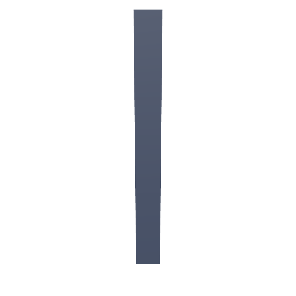Modernform Cabinet Signature Blue 3" W X 30" H Wall Filler