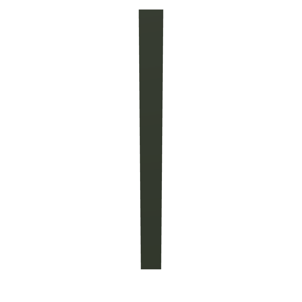 Modernform Cabinet Slim Sage Green 3" W X 36" H Wall Filler