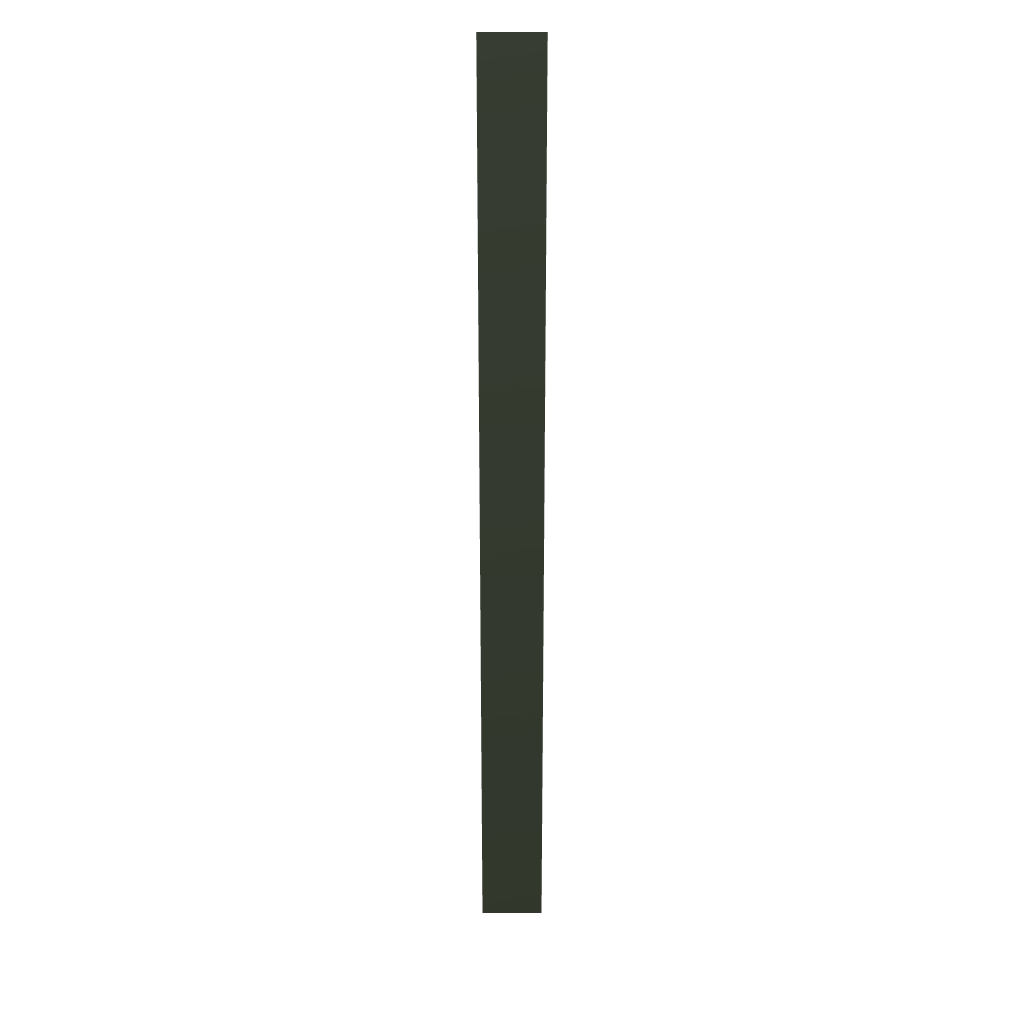 Modernform Cabinet Slim Sage Green 3" W X 42" H Wall Filler