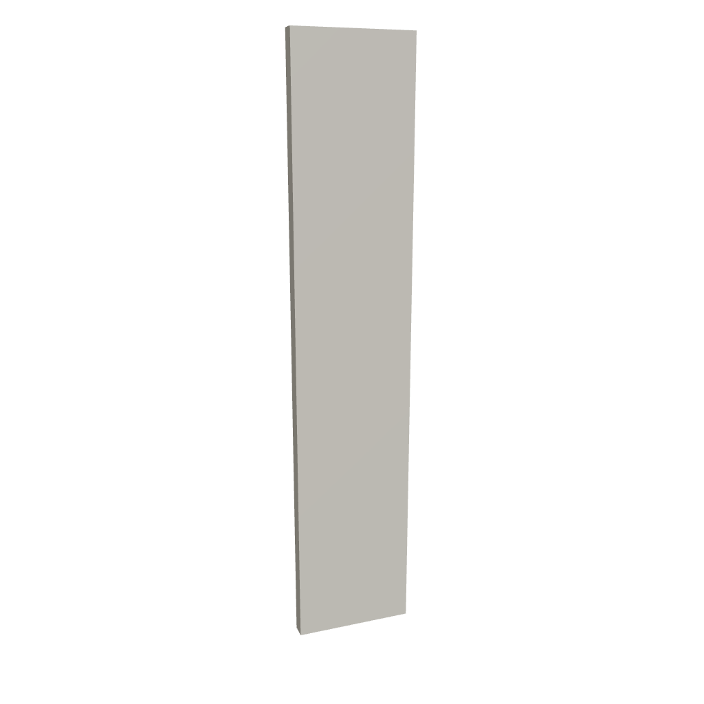 Modernform Cabinet Slim Dove White 6" W X 30" H Wall Filler