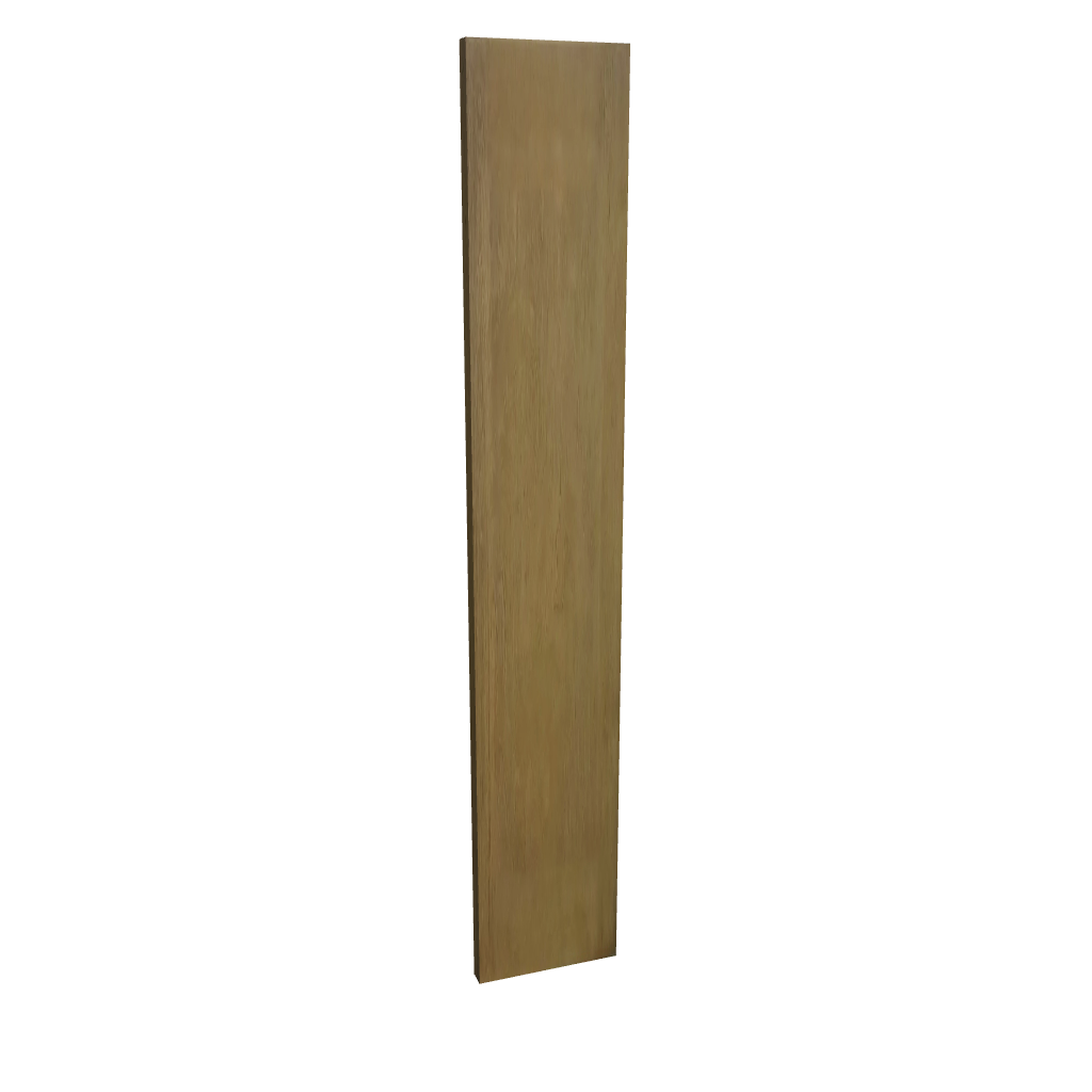 Modernform Cabinet Natural Shaker 6" W X 36" H Wall Filler