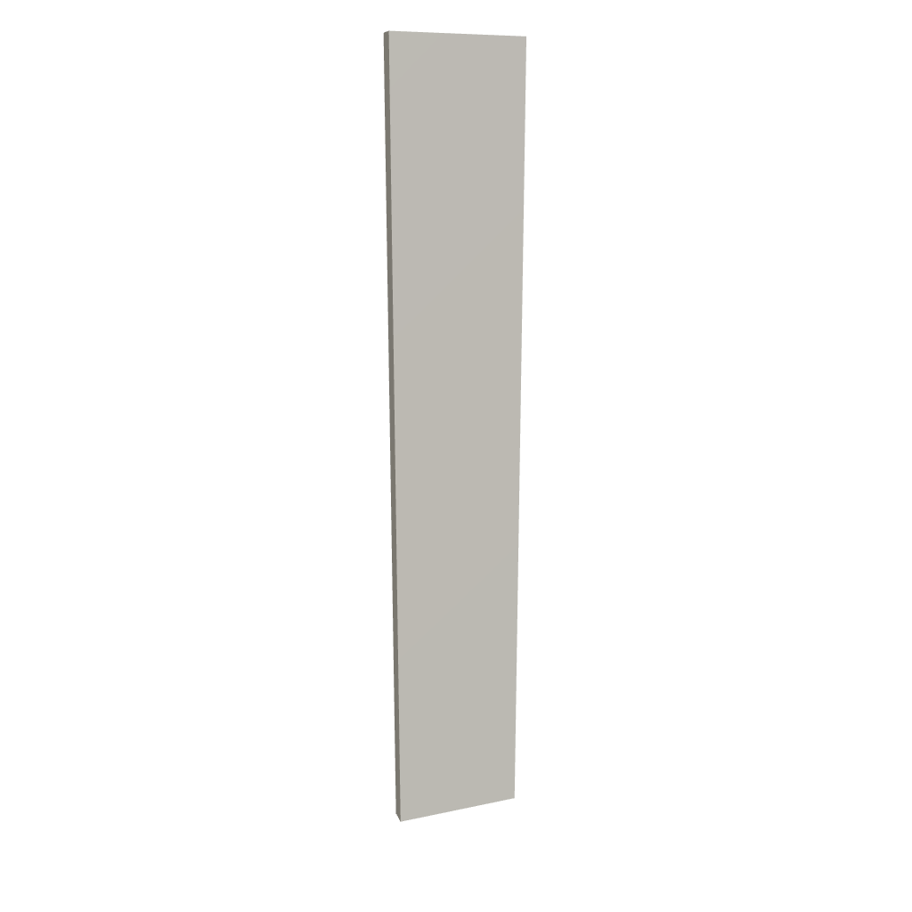 Modernform Cabinet Slim Dove White 6" W X 36" H Wall Filler
