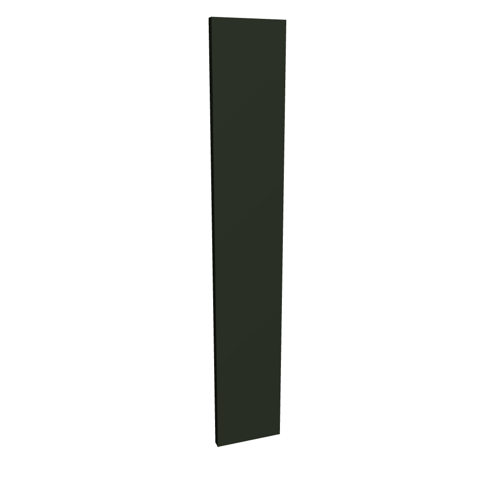 Modernform Cabinet Slim Sage Green 6" W X 36" H Wall Filler