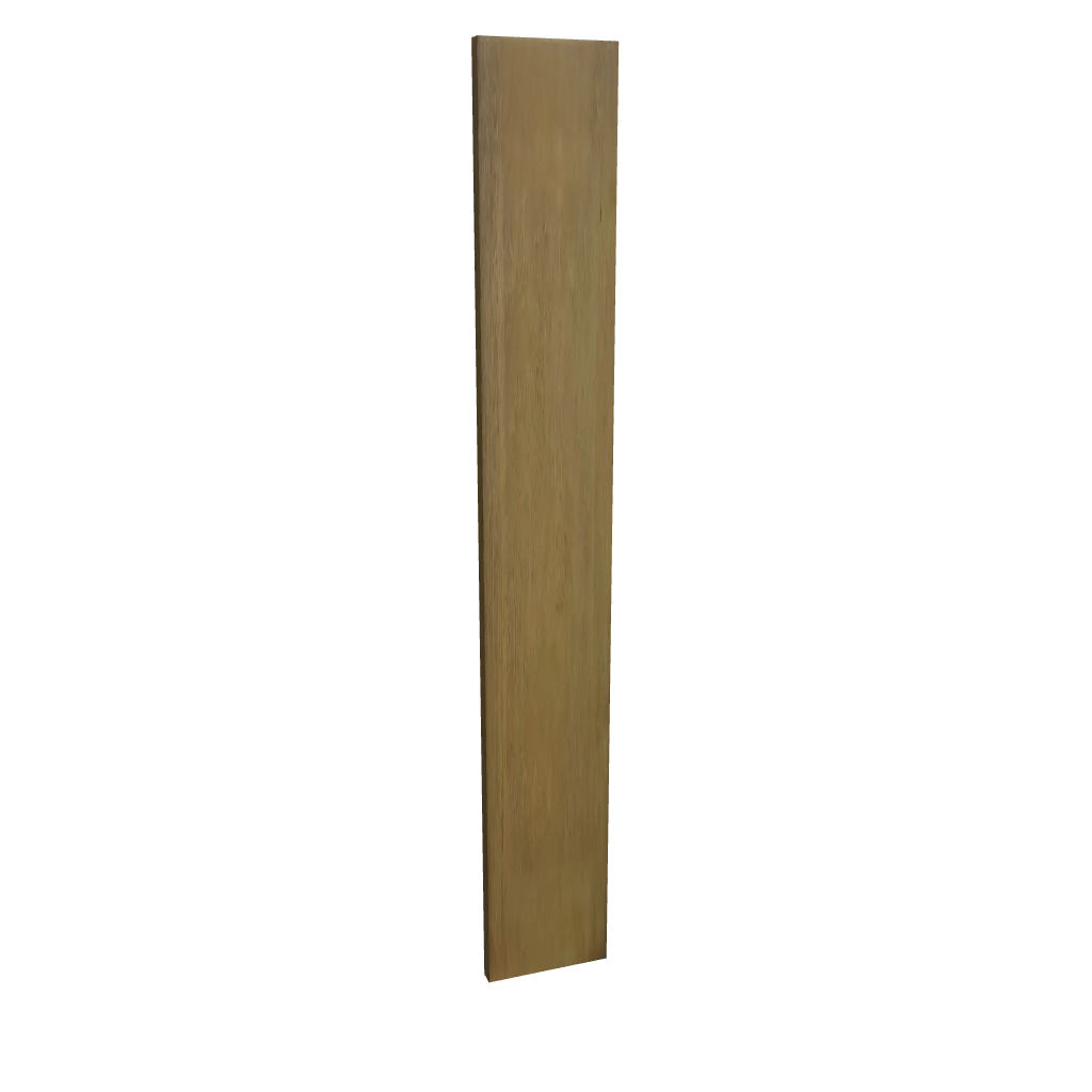 Modernform Cabinet Natural Shaker 6" W X 42" H Wall Filler