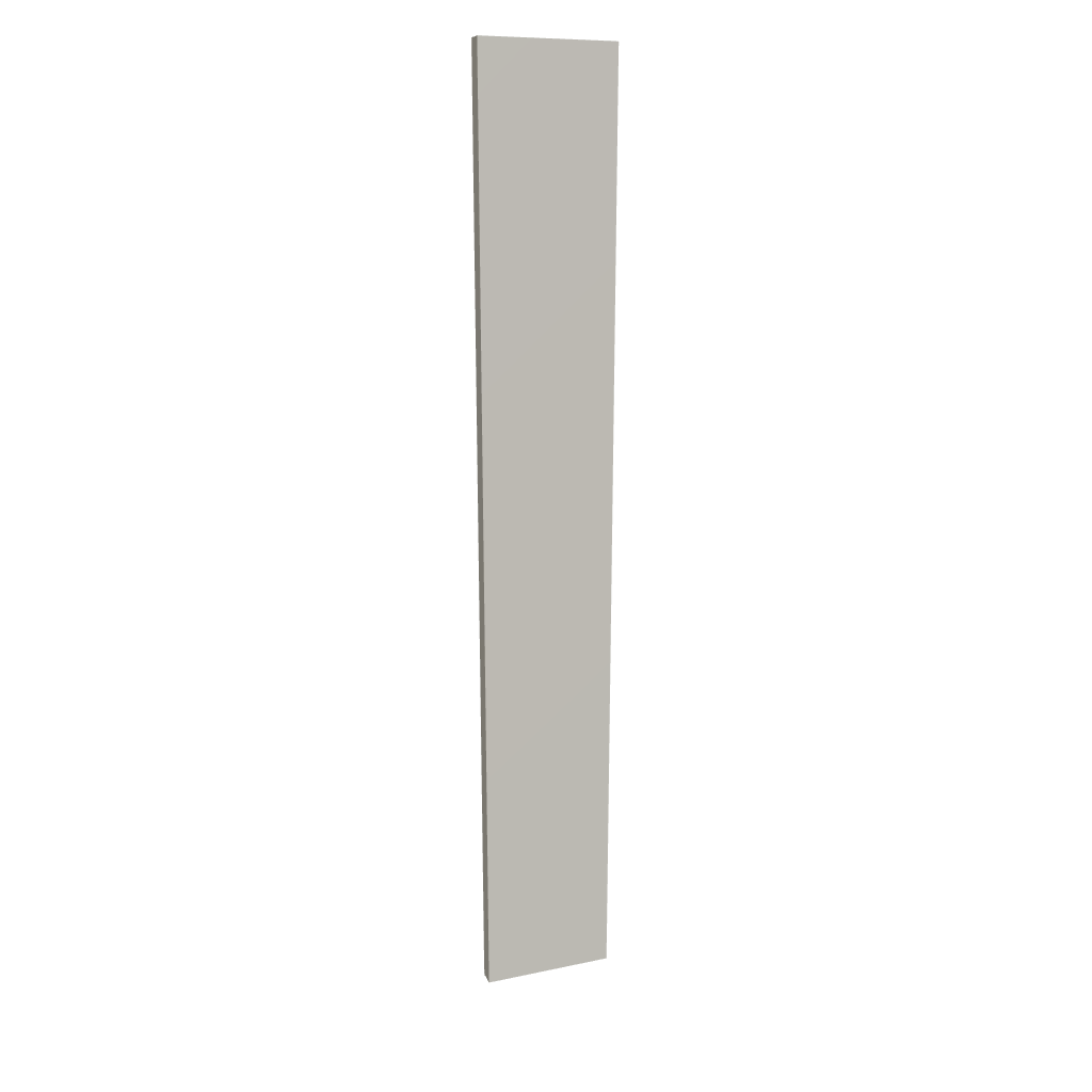 Modernform Cabinet Slim Dove White 6" W X 42" H Wall Filler