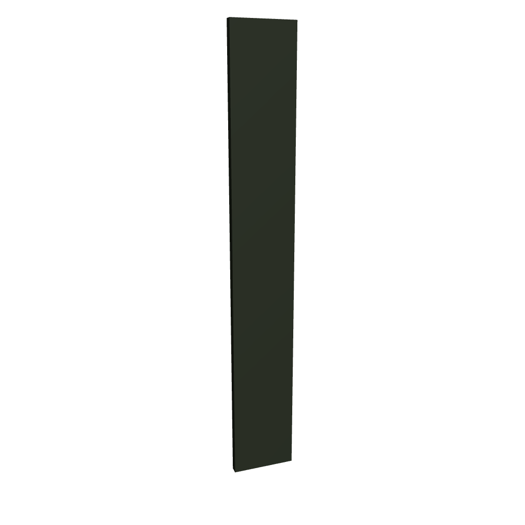 Modernform Cabinet Slim Sage Green 6" W X 42" H Wall Filler