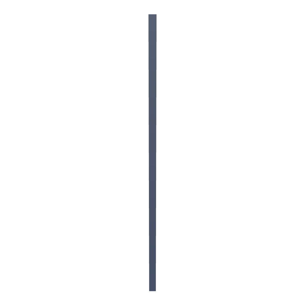 Modernform Cabinet Signature Blue 12" W X 30" H Wall Decorative Panel