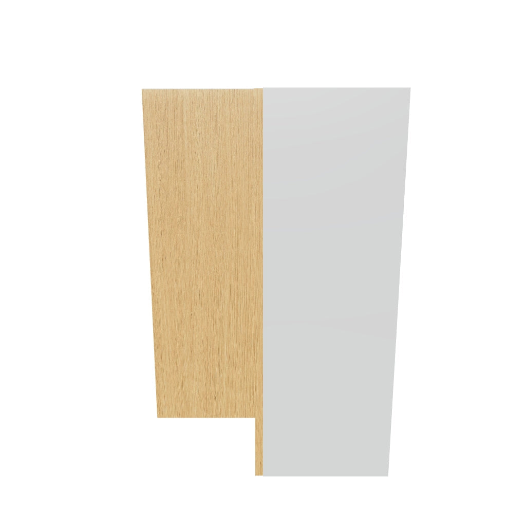 Modernform Cabinet Natural Oak 24" W X 36" H X 12" D Wall Easy Reach Cabinet