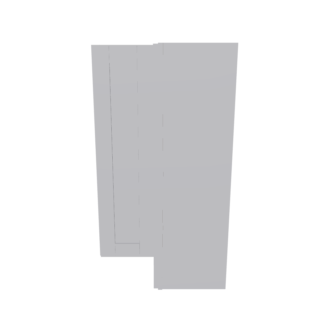Modernform Cabinet Grey Shaker 24" W X 42" H X 12" D Wall Easy Reach Cabinet