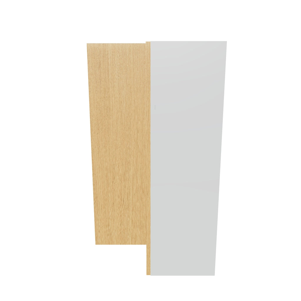 Modernform Cabinet Natural Oak 24" W X 42" H X 12" D Wall Easy Reach Cabinet