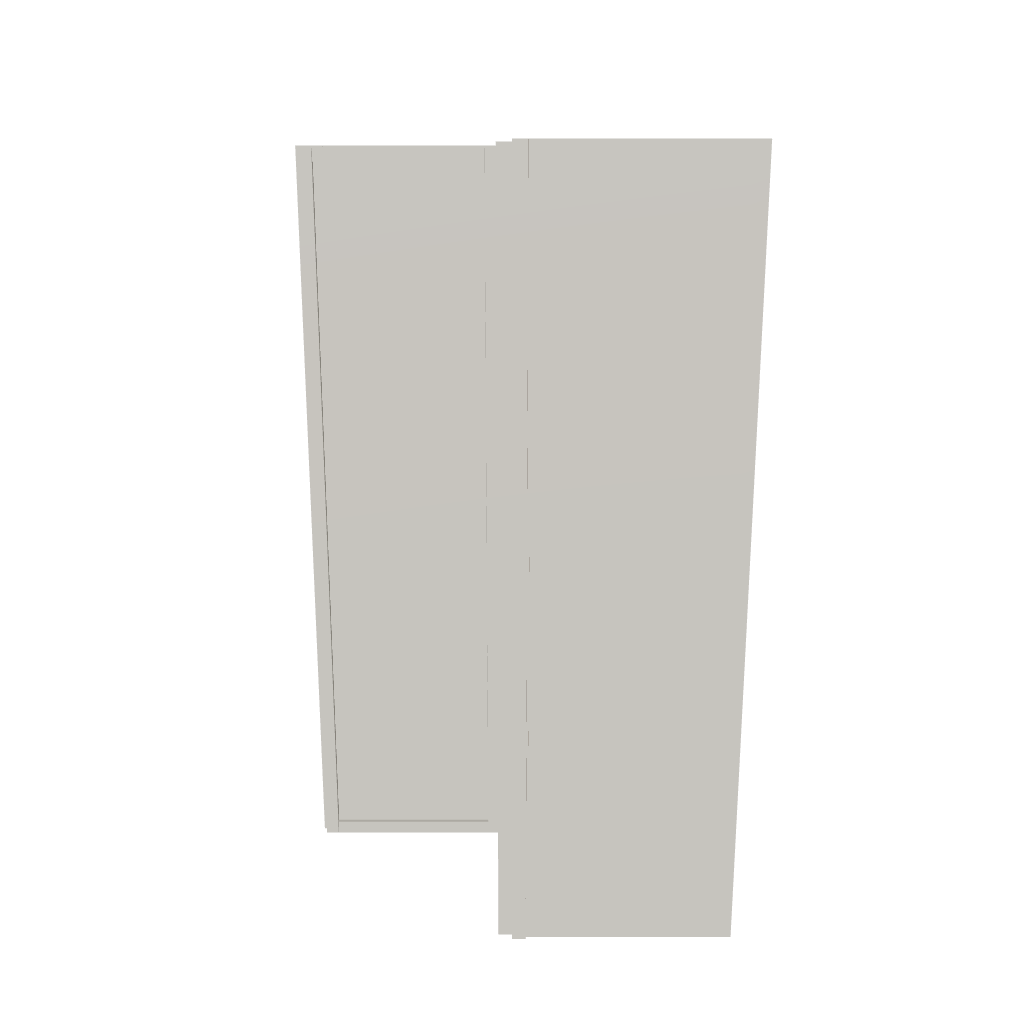 Modernform Cabinet Slim Dove White 24" W X 42" H X 12" D Wall Easy Reach Cabinet