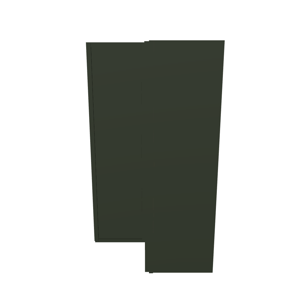 Modernform Cabinet Slim Sage Green 24" W X 42" H X 12" D Wall Easy Reach Cabinet