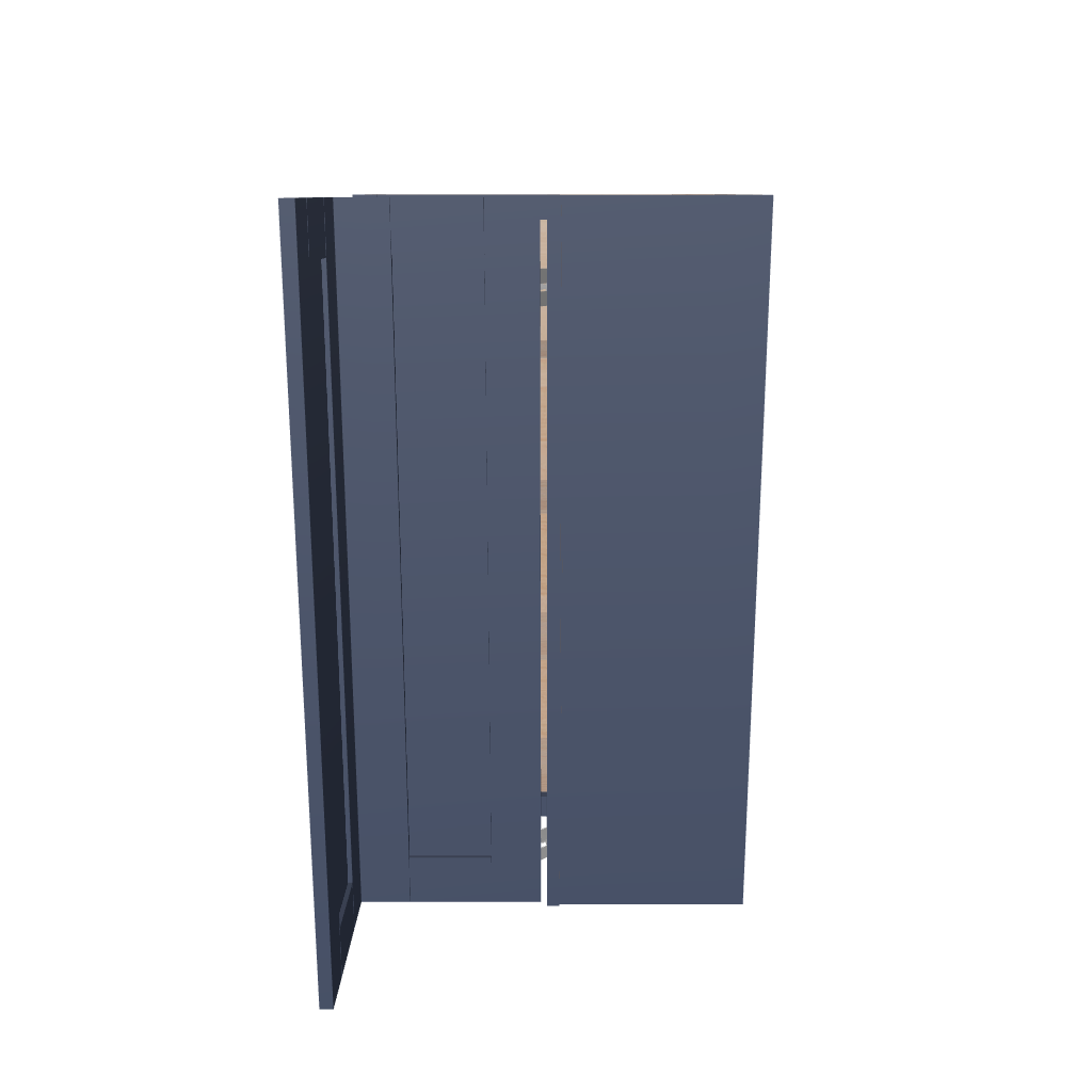 Modernform Cabinet Signature Blue 24" W X 42" H X 12" D Wall Easy Reach Cabinet