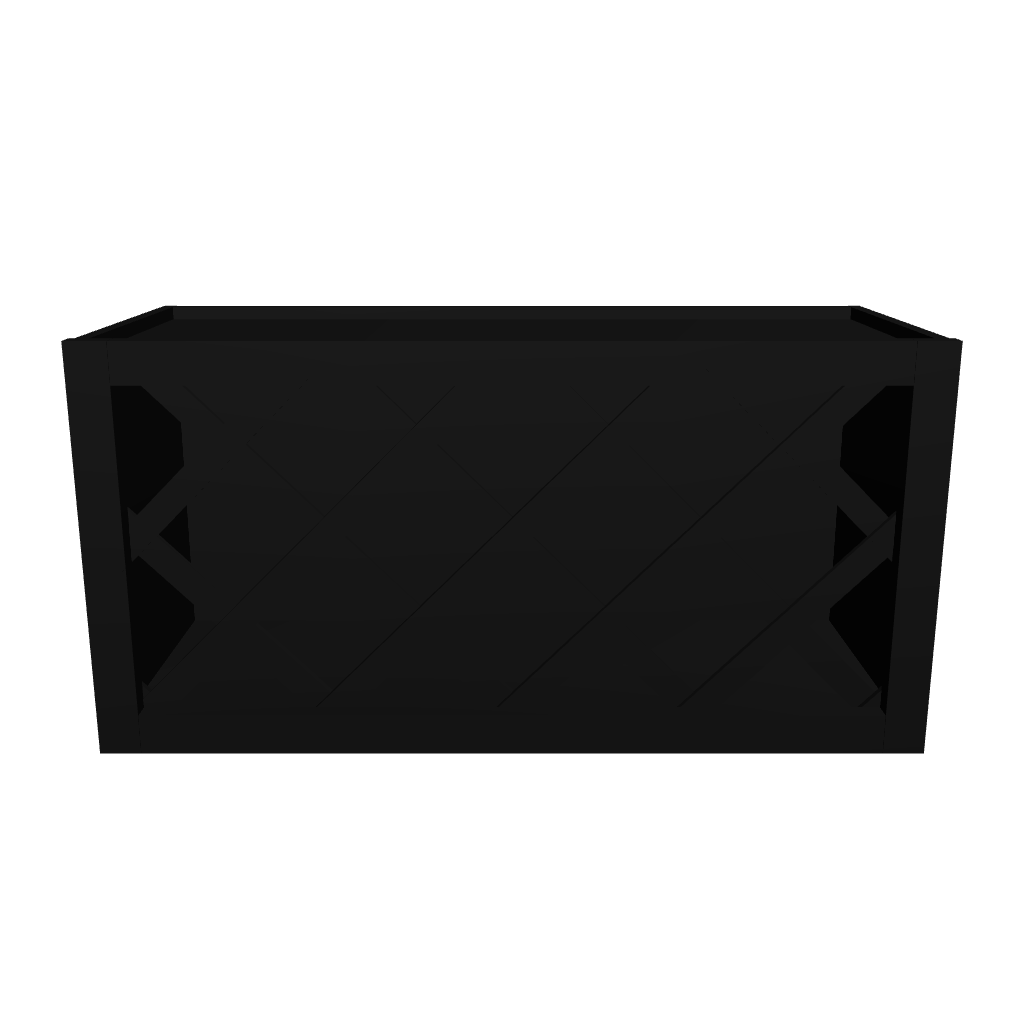 Modernform Cabinet Onyx Black Shaker 30" W X 15" H X 12" D Wall Wine Rack