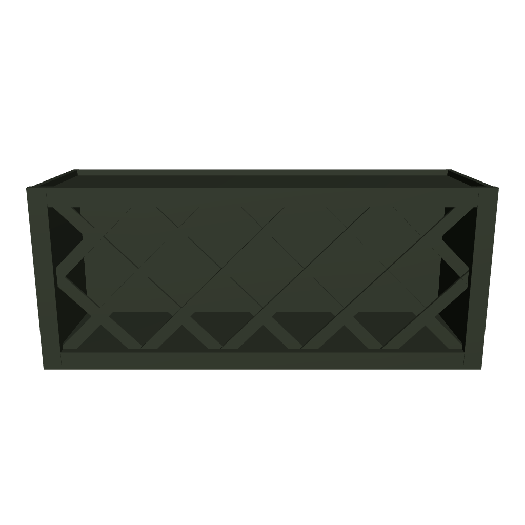 Modernform Cabinet Slim Sage Green 36" W X 15" H X 12" D Wall Wine Rack
