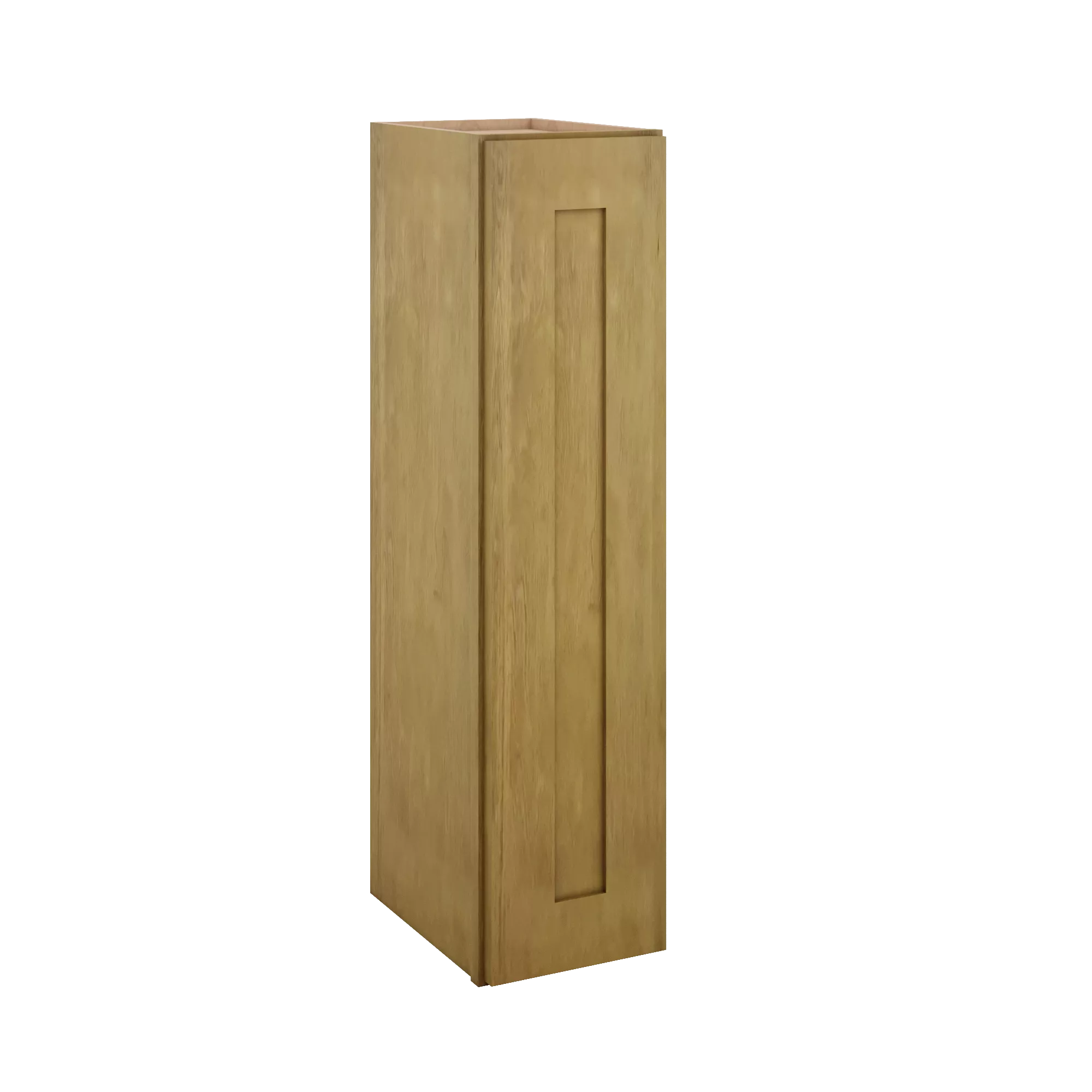 Modernform Cabinet Natural Shaker 09" W X 36" H X 12" D Single Door Wall Cabinet