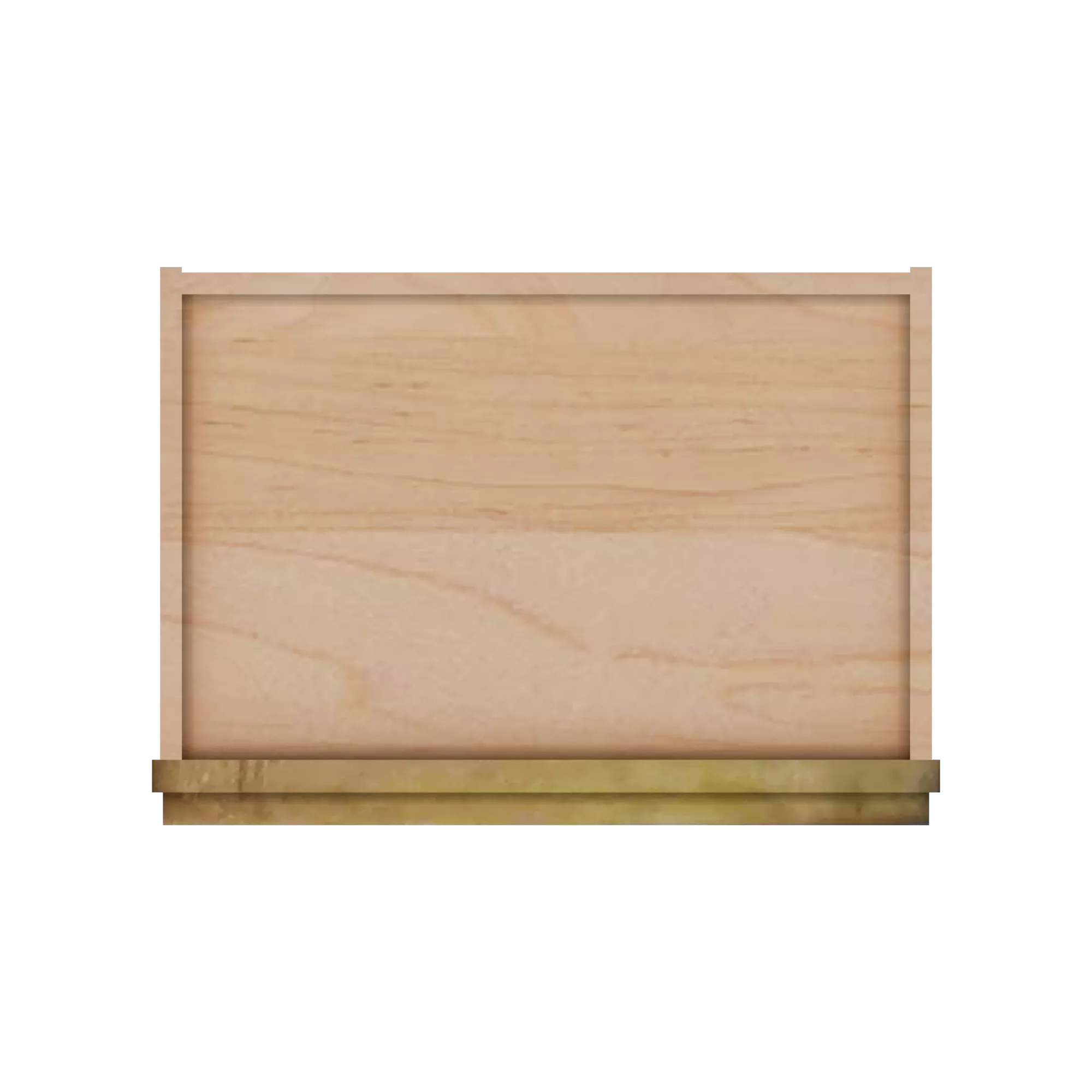 Modernform Cabinet Natural Shaker 18" W X 42" H X 12" D Single Door Wall Cabinet